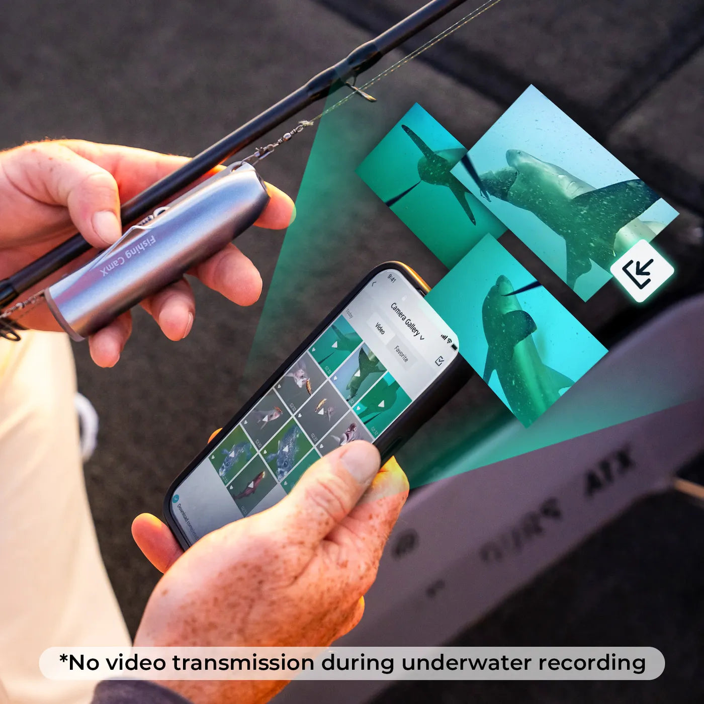 Pro-grade Underwater Fishing Camera CanFish™ CamX Fisho