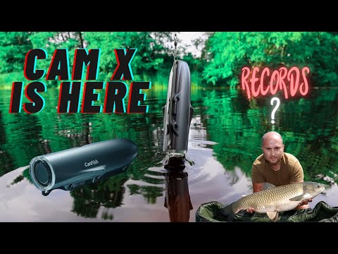 CanFish CamX underwater fishing camera demo — 1080p live footage of pike, perch, and zander underwater